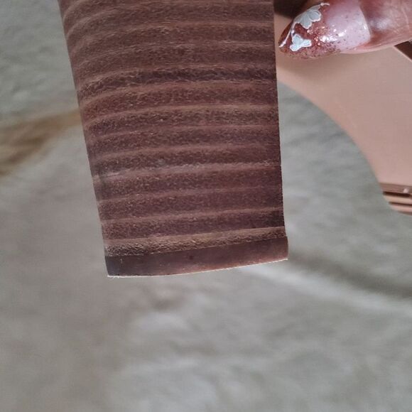 Crown Vintage Booties Women's Size 8M Brown Suede Darcie Slouch High Ankle Boots - Picture 9 of 9